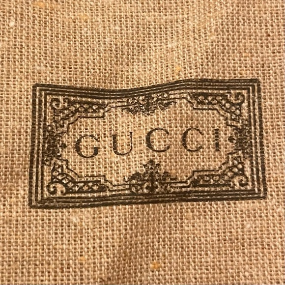🆕 Gucci Canvas Dust Bag 15”x 6.5” - Picture 3 of 3